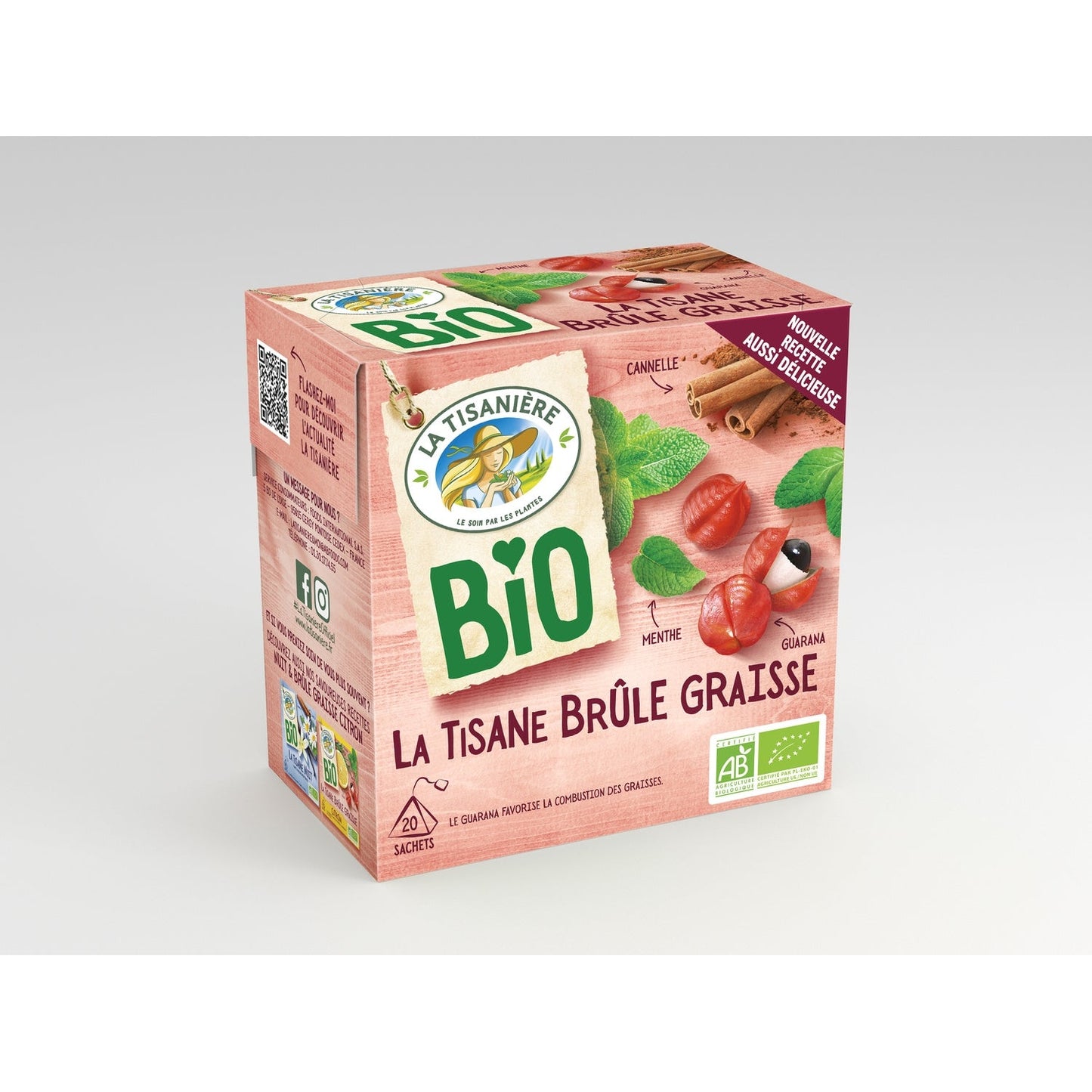 [ANTI-GASPILLAGE] Infusion Brule Graisse Bio LA TISANIERE - Date de durabilité minimale : 29/05/2025