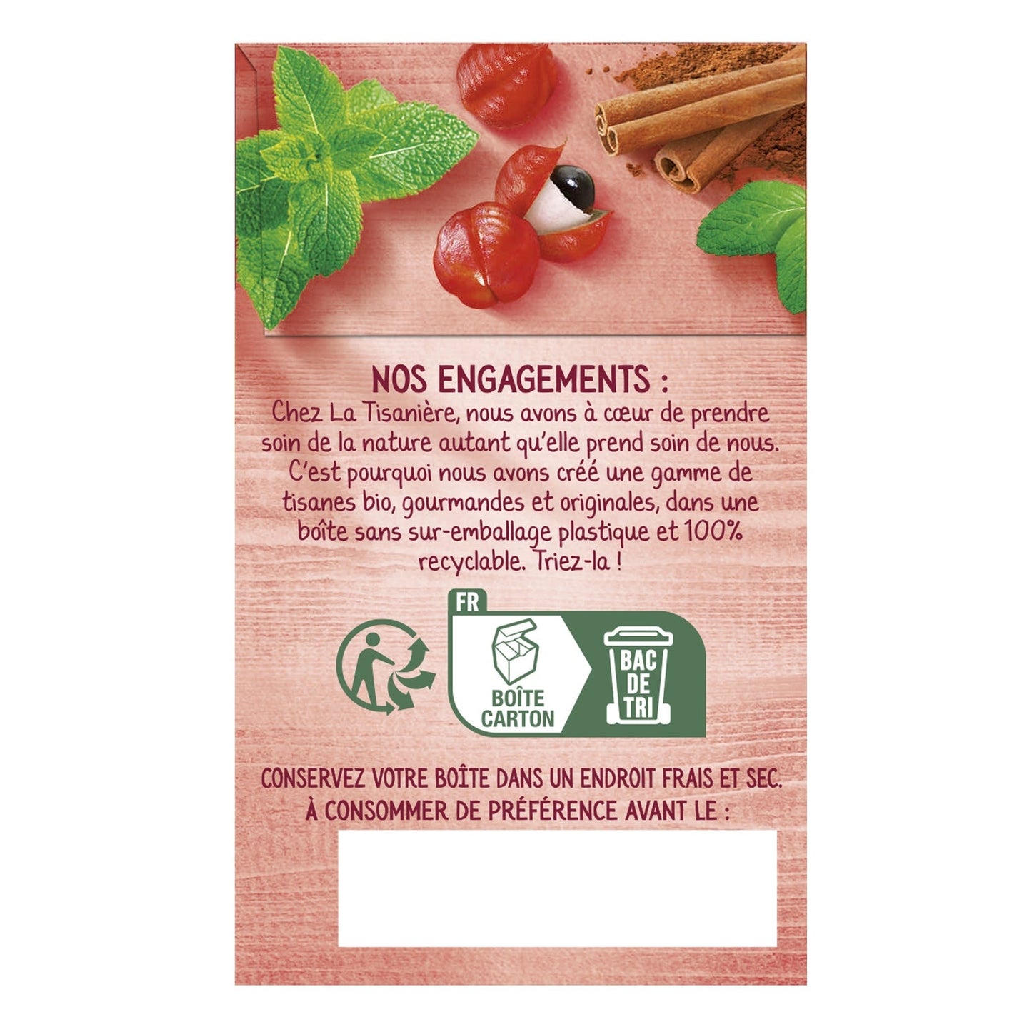 [ANTI-GASPILLAGE] Infusion Brule Graisse Bio LA TISANIERE - Date de durabilité minimale : 29/05/2025