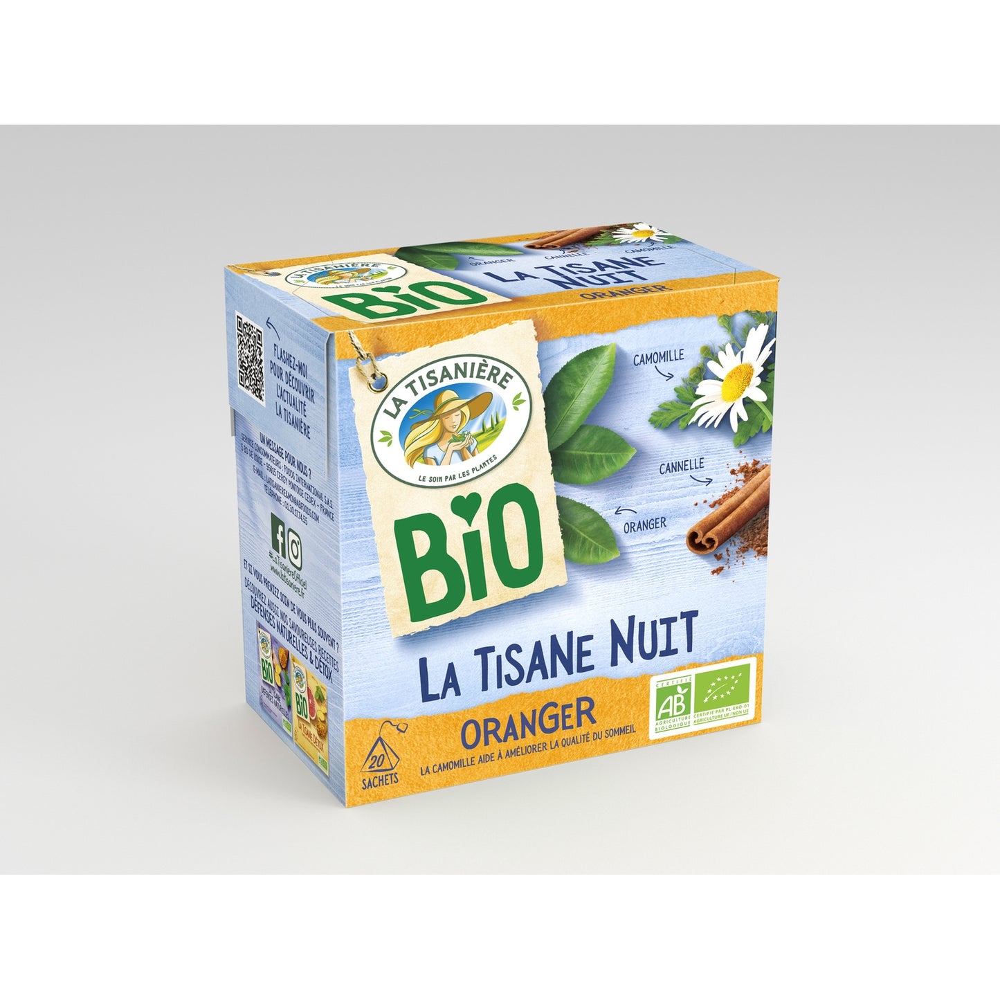 Organic Night Orange Infusion LA TISANIERE
