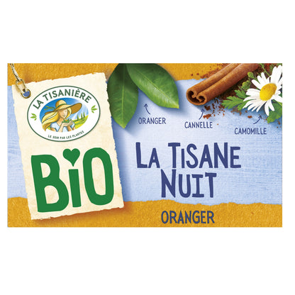 Organic Night Orange Infusion LA TISANIERE