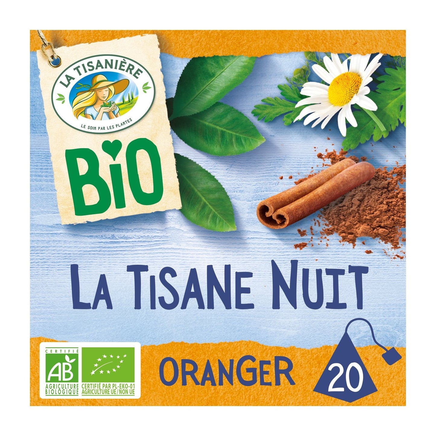 Organic Night Orange Infusion LA TISANIERE