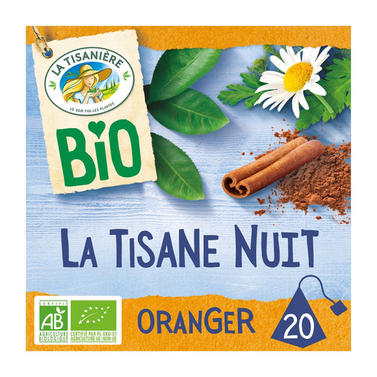 Organic Night Orange Infusion LA TISANIERE