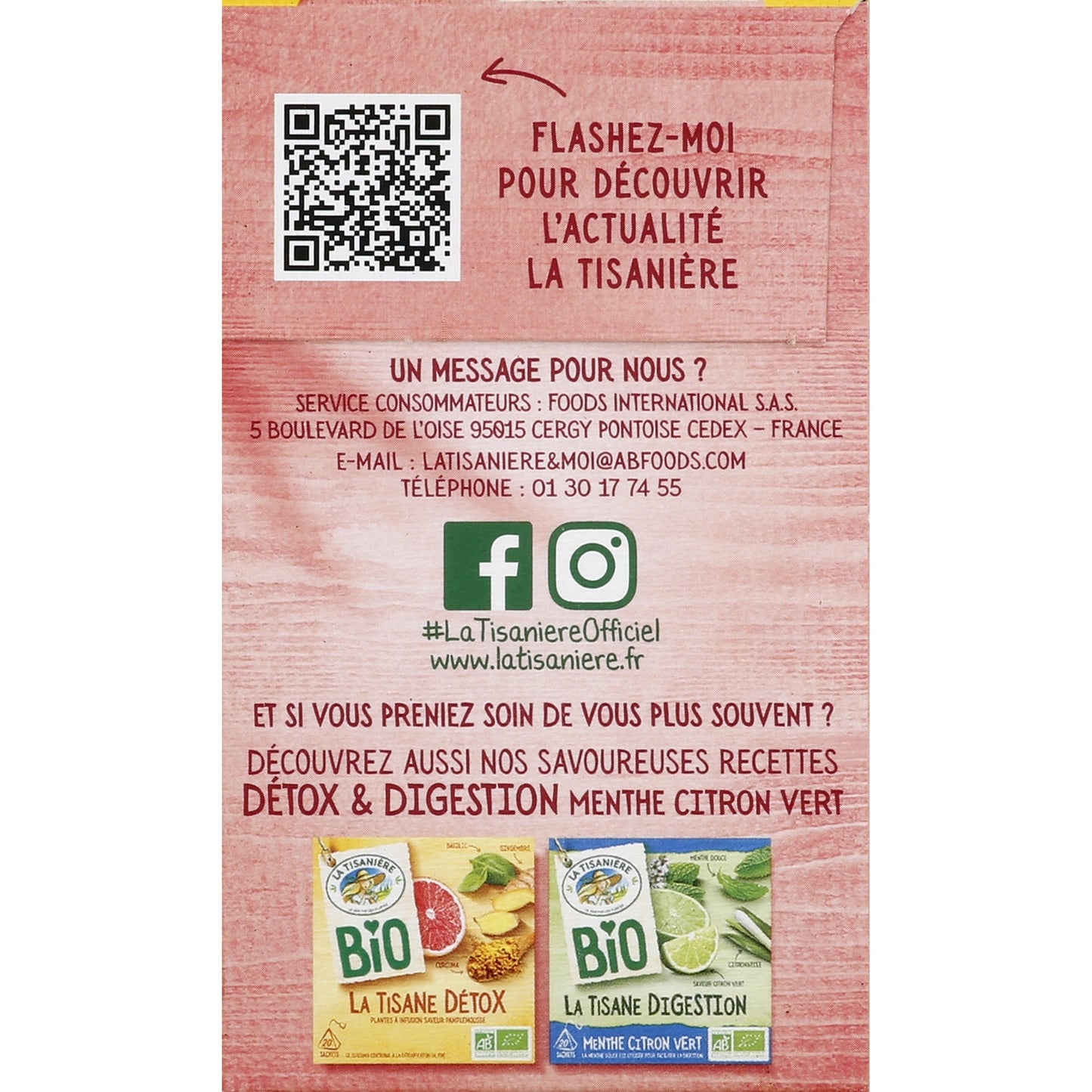 Infusion Citron Brûle Graisse Bio LA TISANIERE