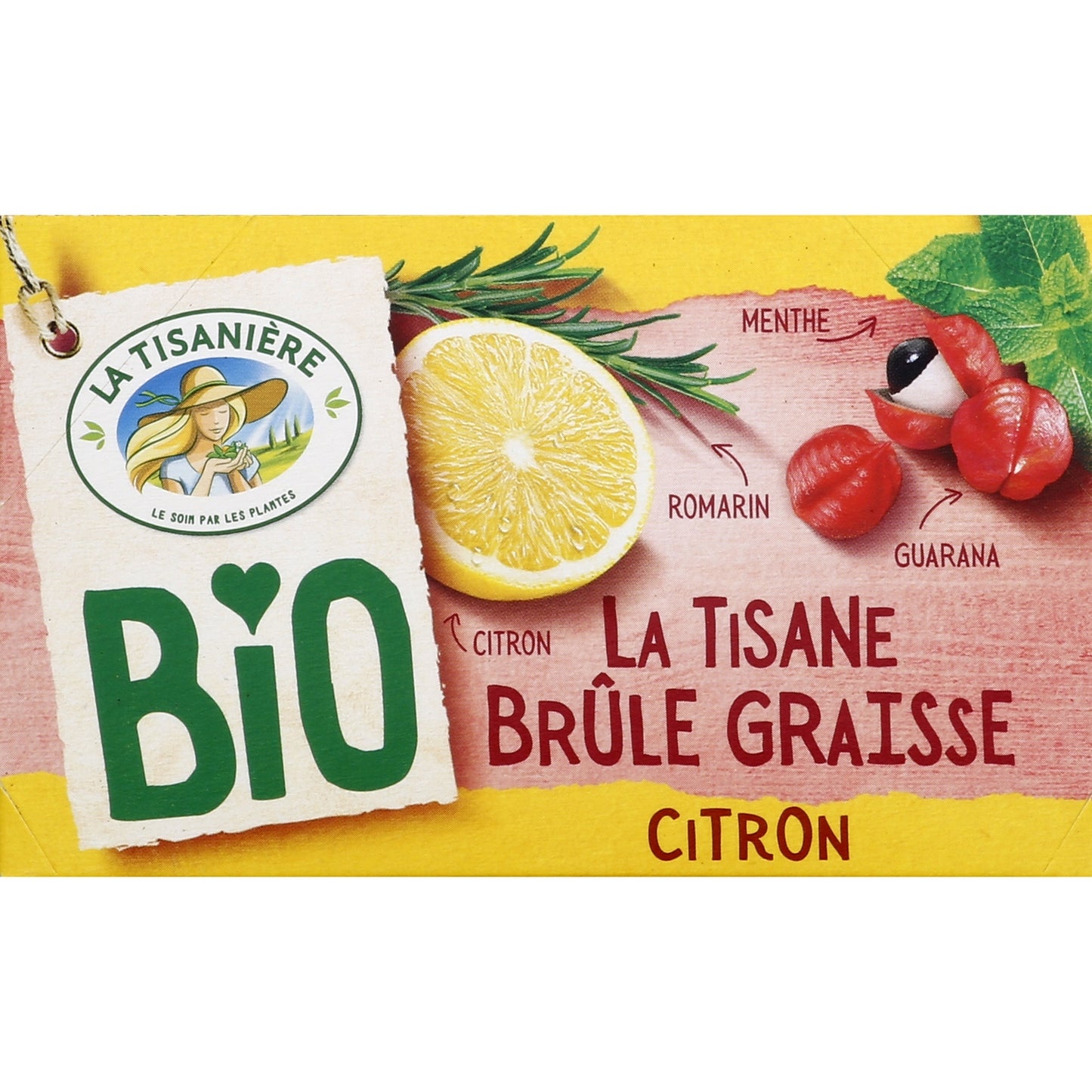 Infusion Citron Brûle Graisse Bio LA TISANIERE