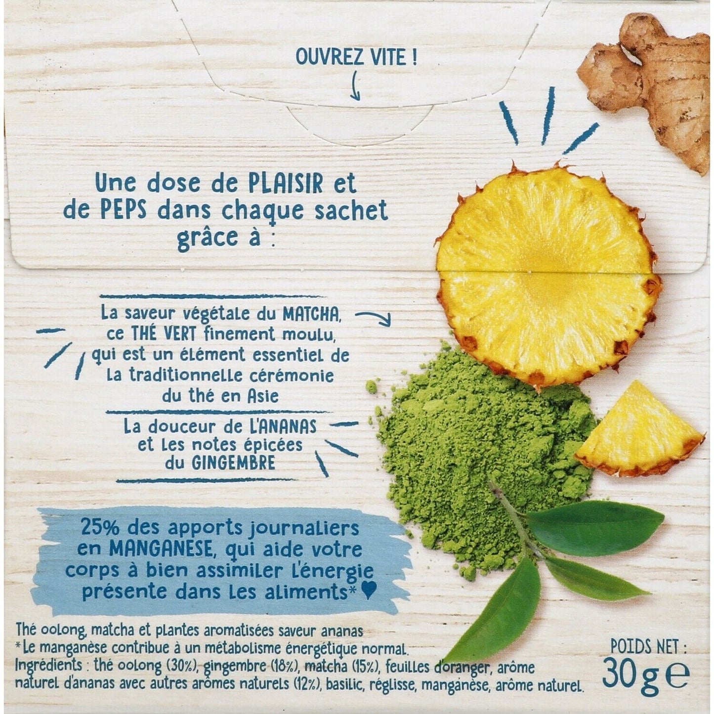 LA TISANIERE Manganese Matcha Tea