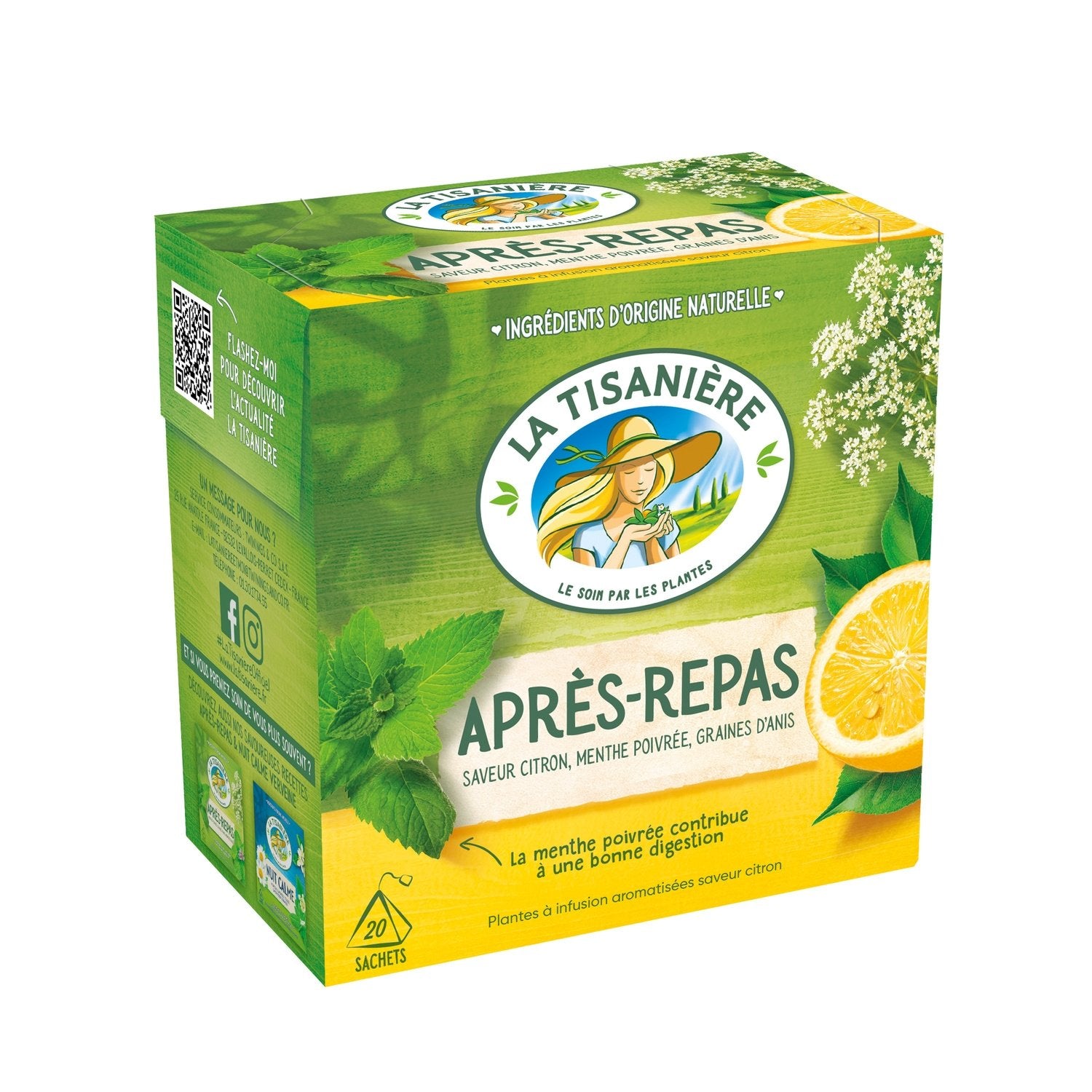 Lemon After-Meal Infusion LA TISANIERE – La Famille à Table!