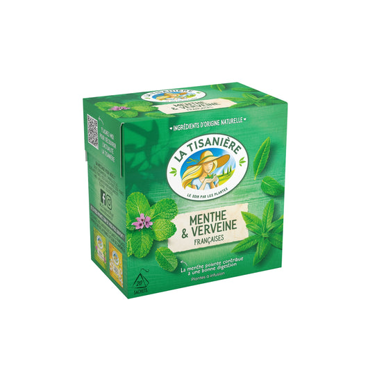 Infusion Menthe Verveine LA TISANIERE