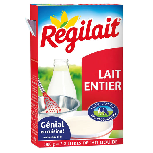 Lait en Poudre Entier REGILAIT La boite de 300 g