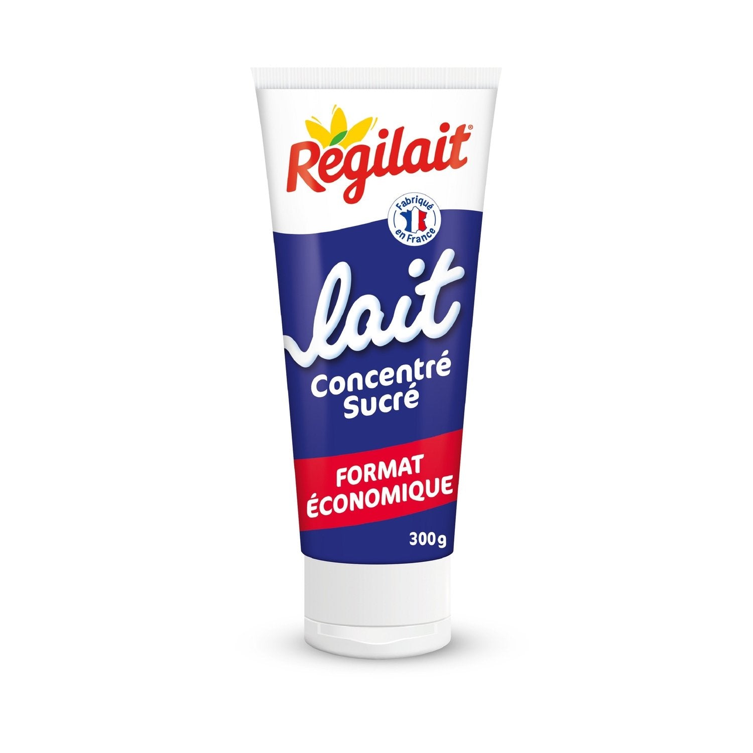 Lait Concentré Sucré Entier REGILAIT Le tube de 300 g