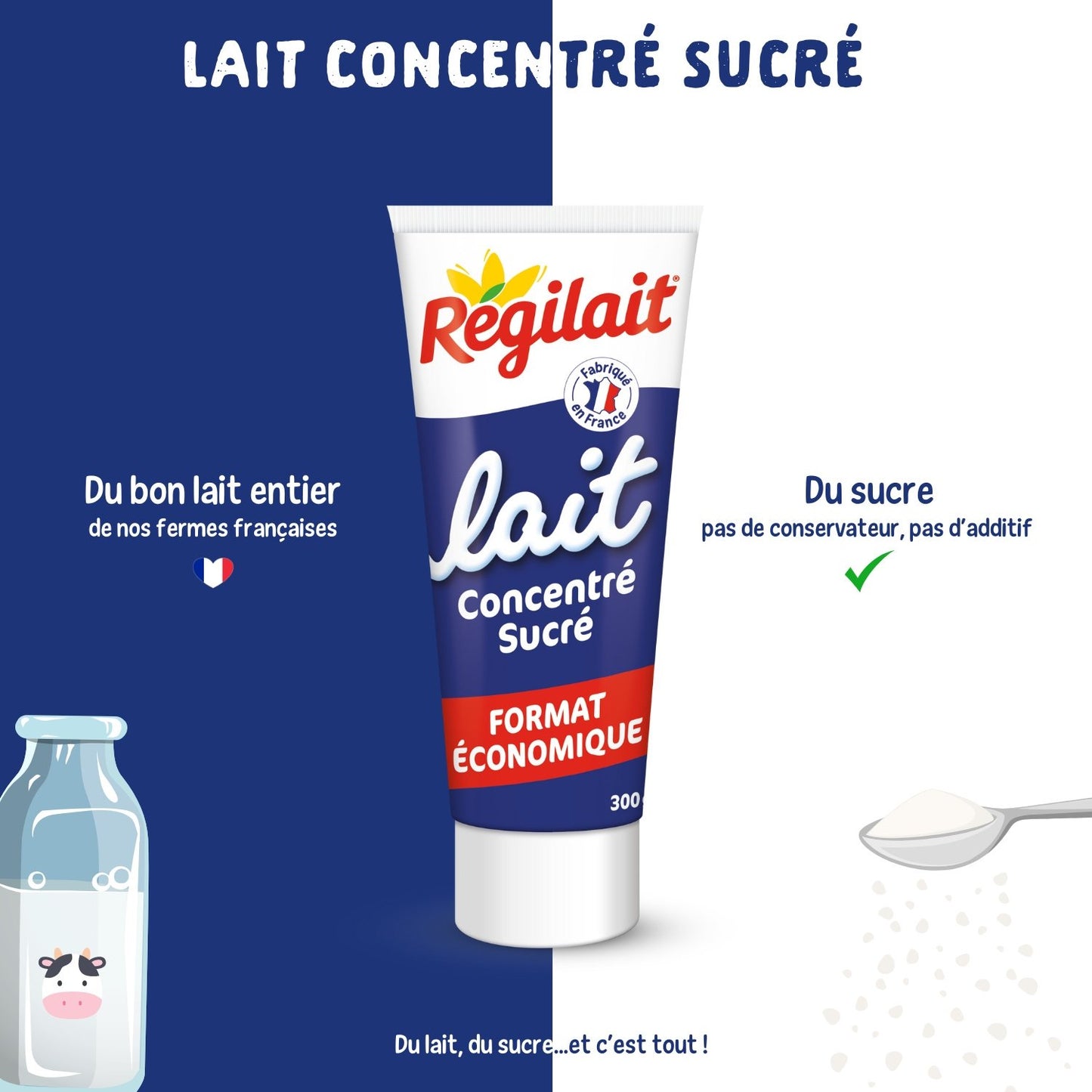 REGILAIT Whole Sweetened Condensed Milk
