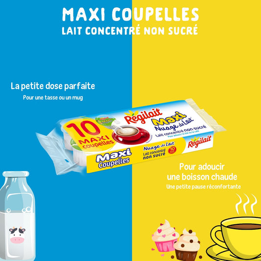 Unsweetened Condensed Milk REGILAIT Milk Cloud