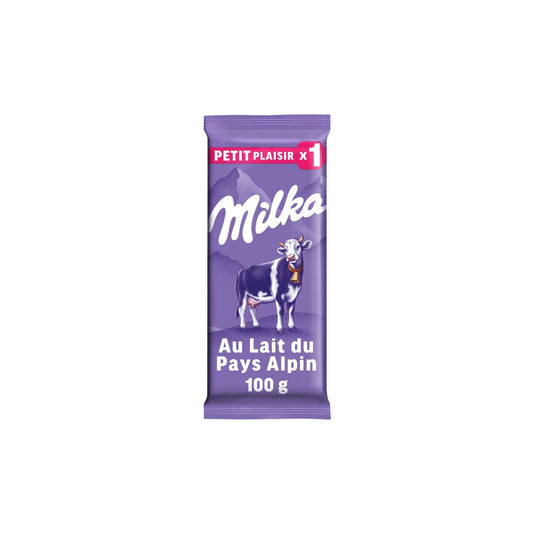 Tablette de Chocolat au Lait Pays Alpin MILKA
