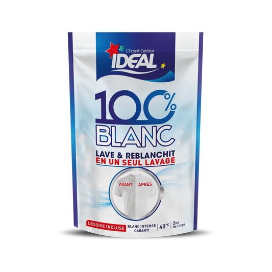 Reblanchisseur 100% Blanc IDEAL le sachet de 300g