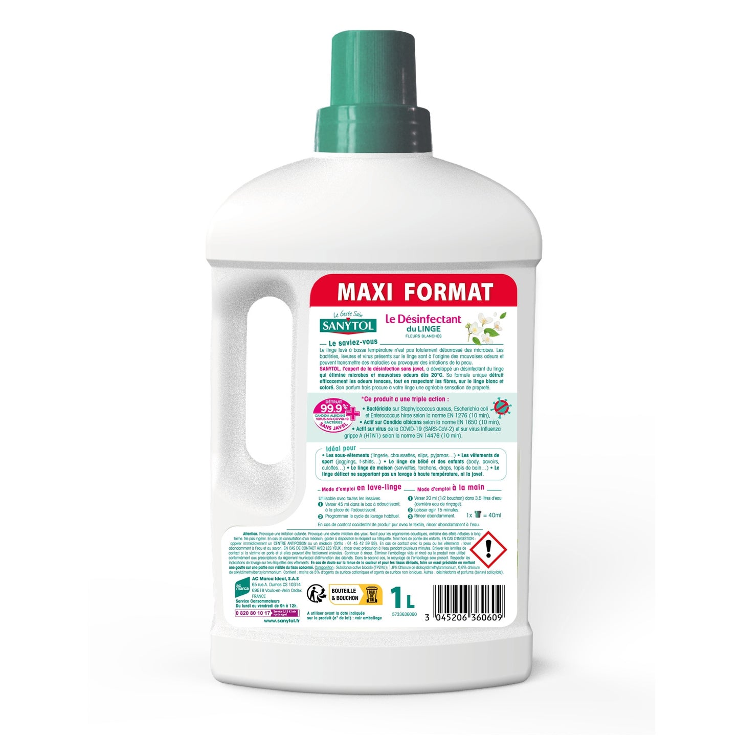 SANYTOL White Flowers Laundry Disinfectant