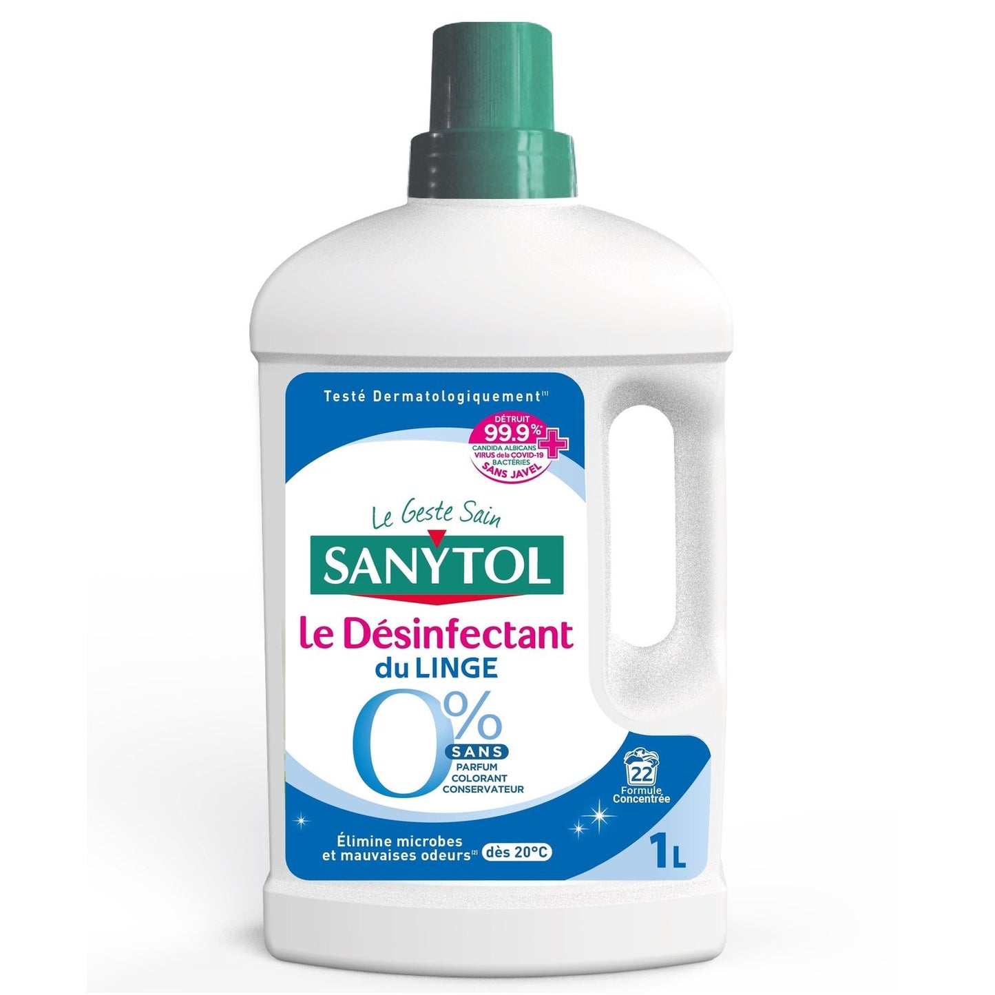 SANYTOL 0% Fragrance, Colorant and Preservative Free Laundry Disinfectant