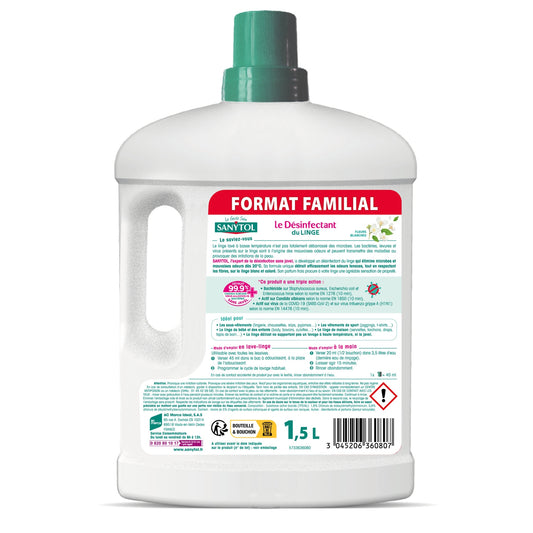 SANYTOL Anti-Odor Laundry Disinfectant White Flower Scent