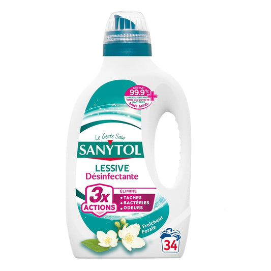 SANYTOL Floral Freshness Disinfectant Liquid Laundry Detergent