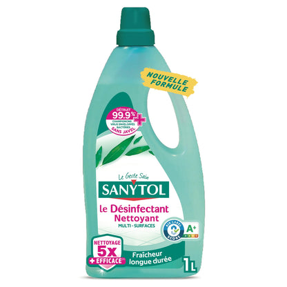 Nettoyant ménager Multi-Surfaces Désinfectant Eucalyptus SANYTOL 