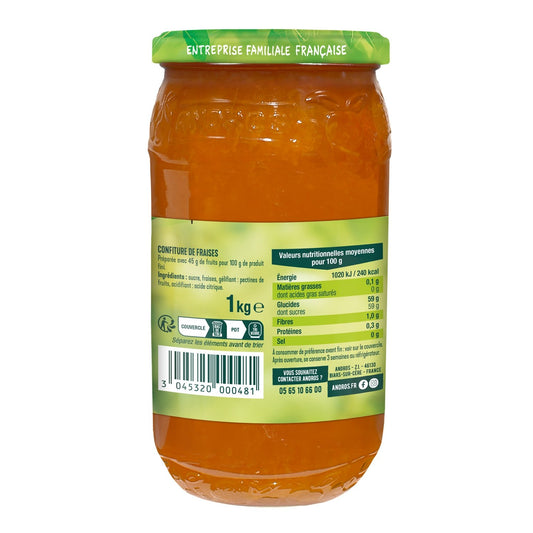 Confiture Abricot ANDROS