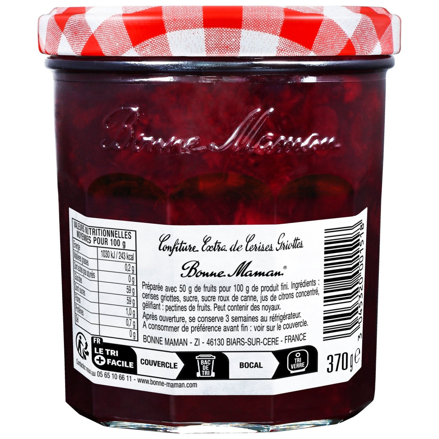 BONNE MAMAN Morello Cherry Jam