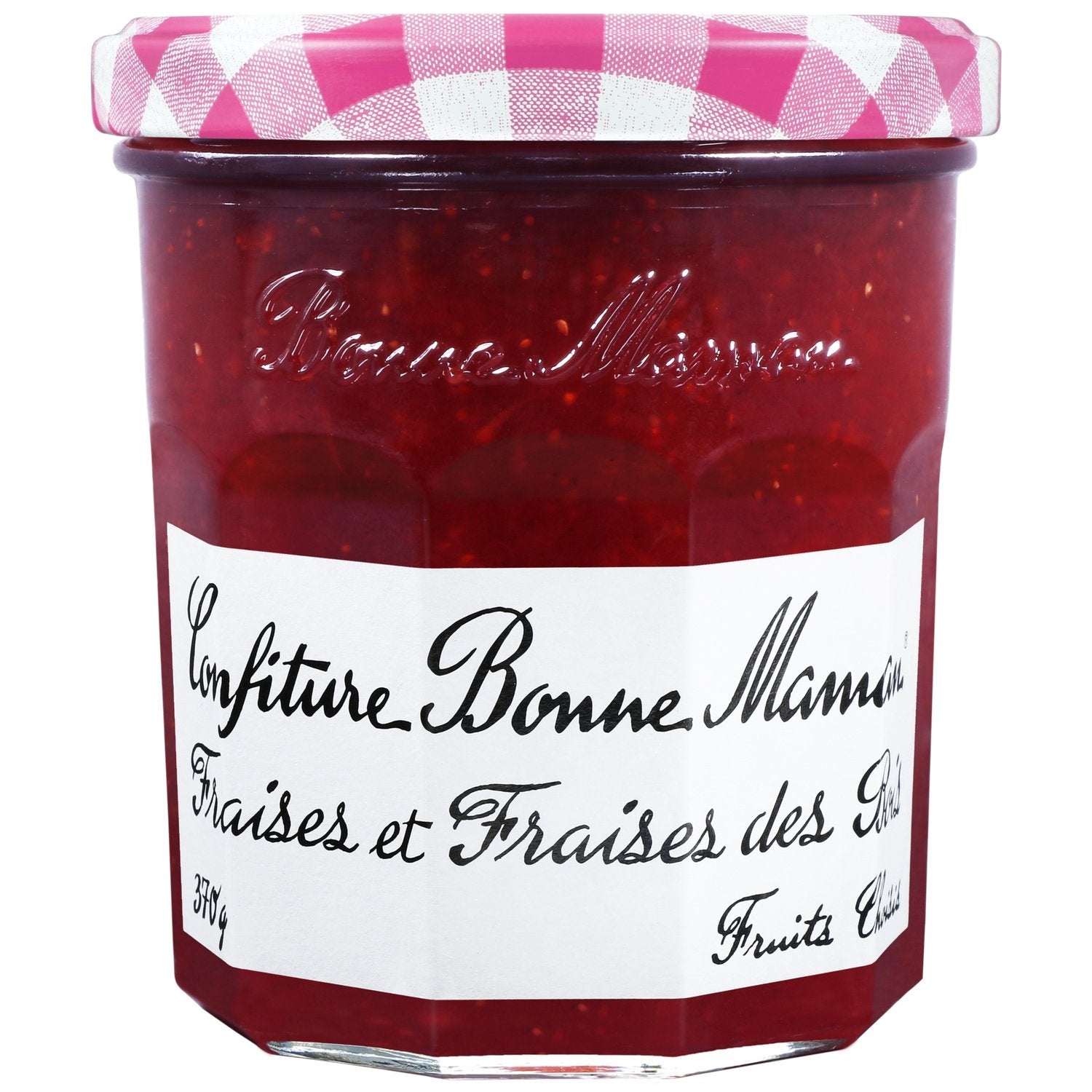 Confiture Fraises Fraises des Bois BONNE MAMAN le pot de 370g