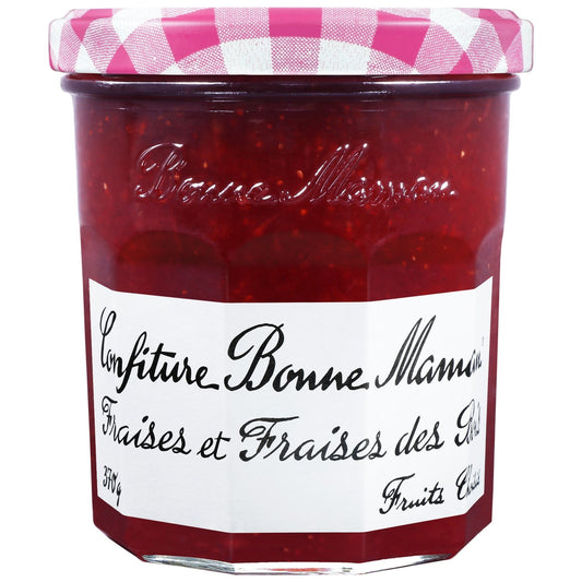 Confiture Fraises Fraises des Bois BONNE MAMAN le pot de 370g