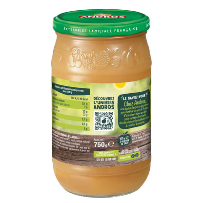 Compote Pomme Vanille ANDROS