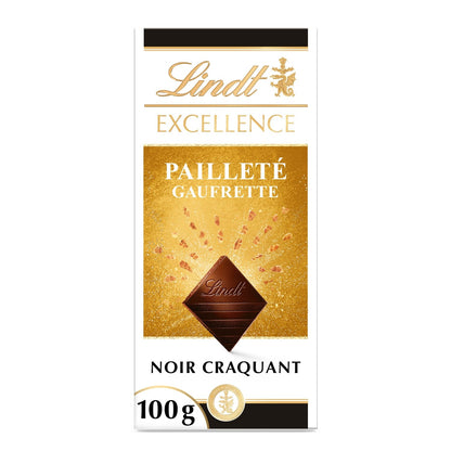 Excellence Dark Chocolate Bar with LINDT Wafer