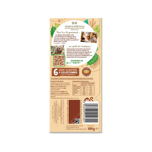 LINDT Milk Chocolate Bars