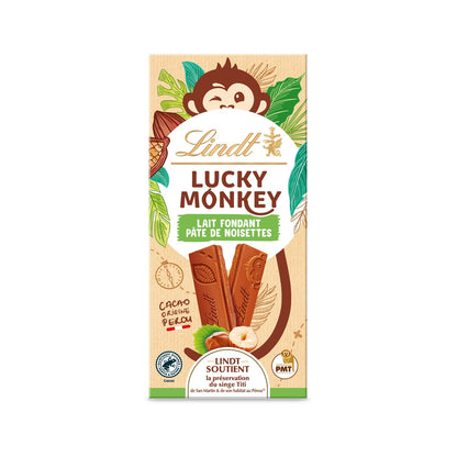 LINDT Hazelnut Milk Chocolate Bars