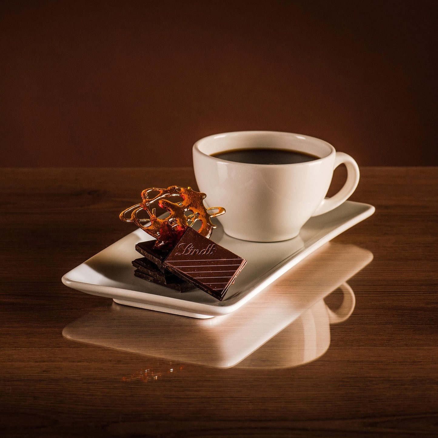 [ANTI-GASPILLAGE] Tablette de Chocolat Noir Excellence Caramel Pointe de Sel LINDT - Date de durabilité minimale : 28/02/2026