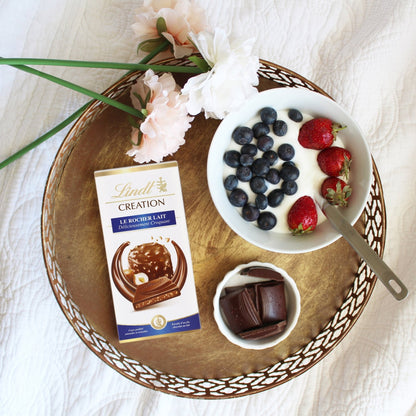 LINDT Rocher Creation Milk Chocolate Bar