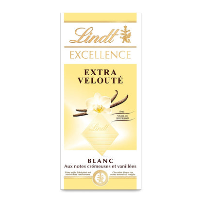 LINDT White Vanilla Chocolate Bar