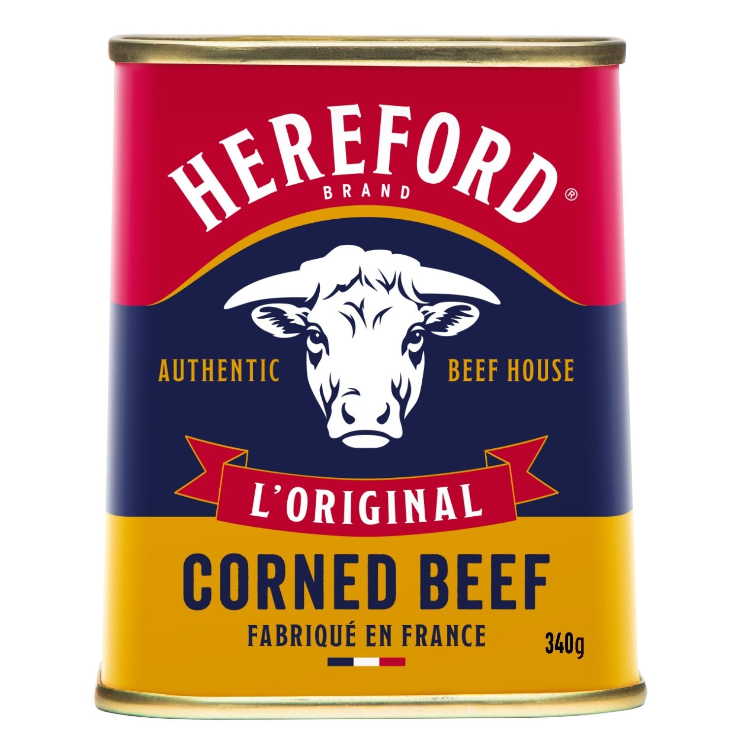 Pâté Corned Beef HEREFORD la boite de 340g
