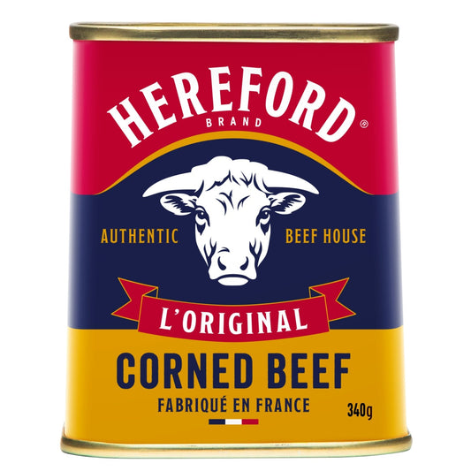 Pâté Corned Beef HEREFORD la boite de 340g