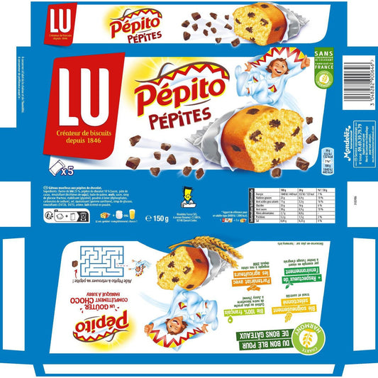 Pepito LU Chocolate Chip Cakes