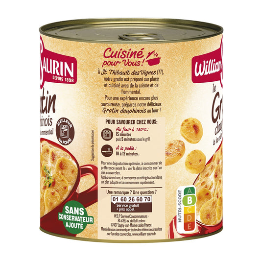 Family Dish Gratin Dauphinois WILLIAM SAURIN