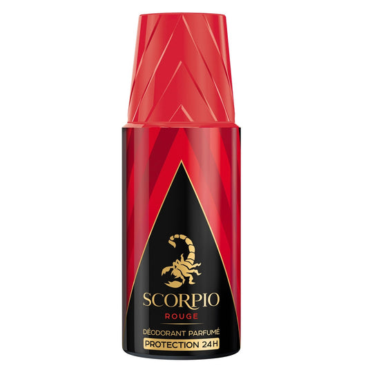 Déodorant Spray Homme Rouge SCORPIO le spray