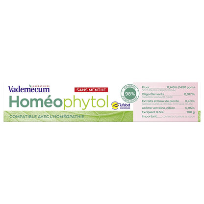 VADEMECUM Lemon Mint Free Toothpaste