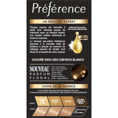 Permanente Coloration 9.1 Oslo Sehr helles Aschblond Hohe Intensität Glanz Vorliebe L'OREAL PARIS