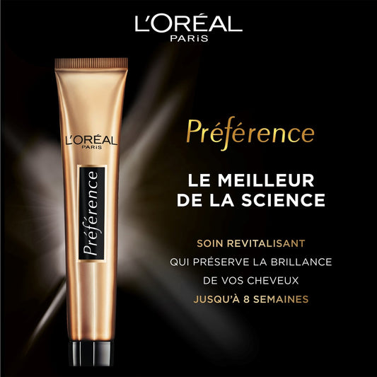 Coloration Permanente 5. 0 Bruges Châtain Clair Brillance Haute Intensité Préférence L'OREAL PARIS