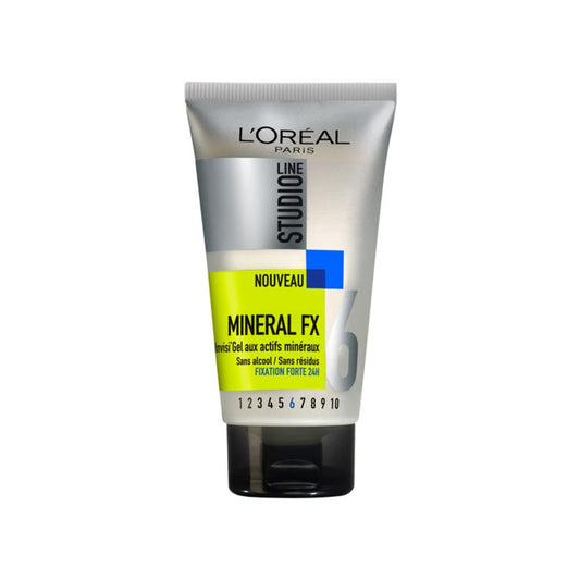 Gel Coiffant Mineral Fx Ultra Fixant 24h Studio Line L'OREAL PARIS le tube de 150mL