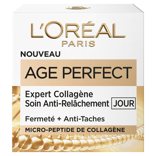 Crème Visage Jour Anti-Âge Raffermissant Age Perfect L'OREAL PARIS le pot de 50mL