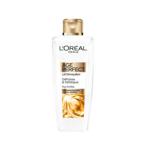 Lait Démaquillant Age Perfect L'OREAL PARIS le flacon de 200mL