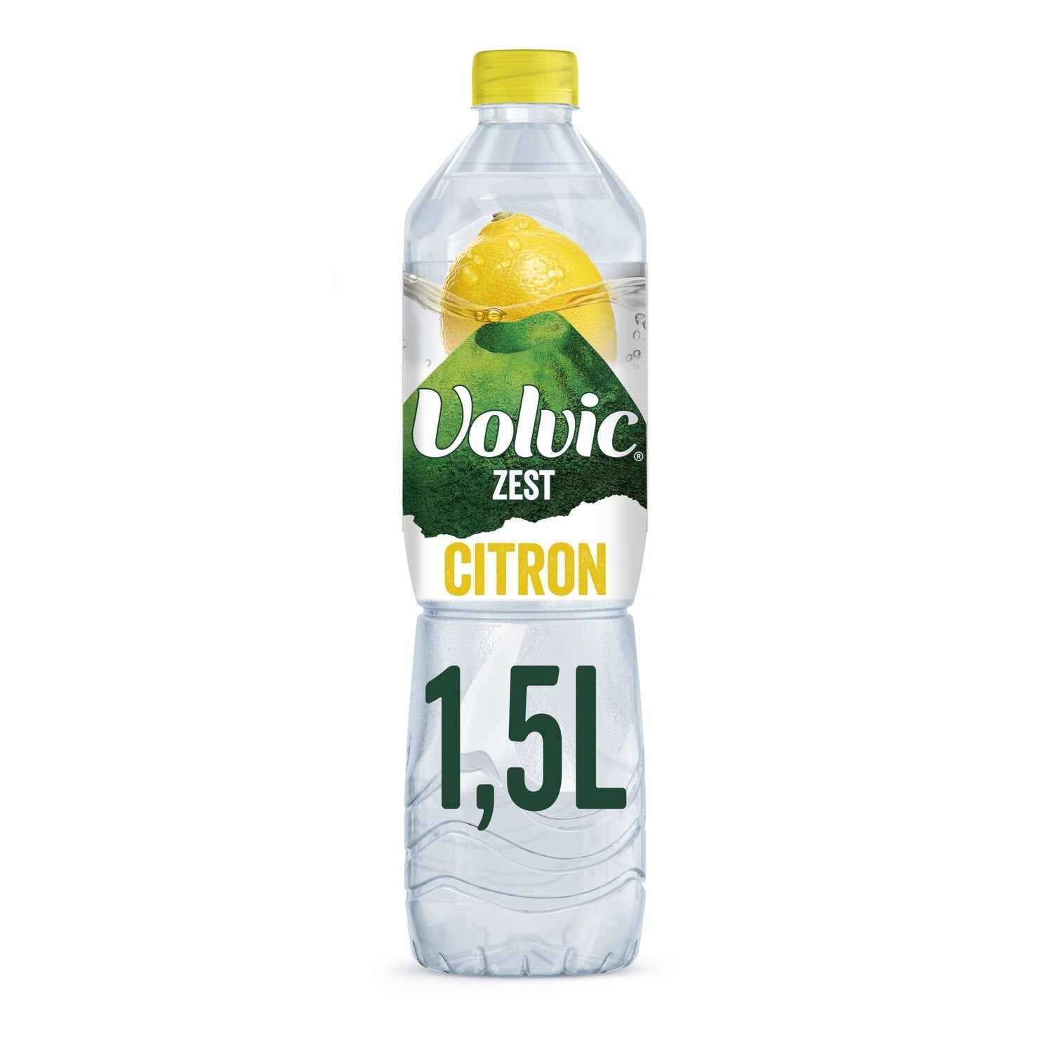 Eau Plate Aromatisée Citron Zest VOLVIC la bouteille d'1,5L