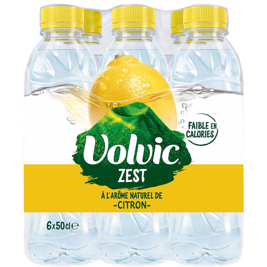 VOLVIC Lemon Zest Flavored Still Water