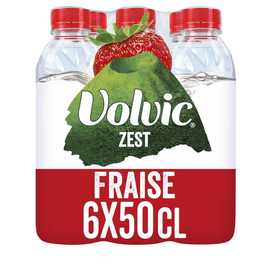 VOLVIC ZEST Strawberry Flavored Water