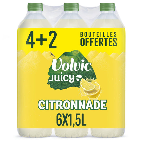 VOLVIC Juicy Lemonade Flavored Still Water