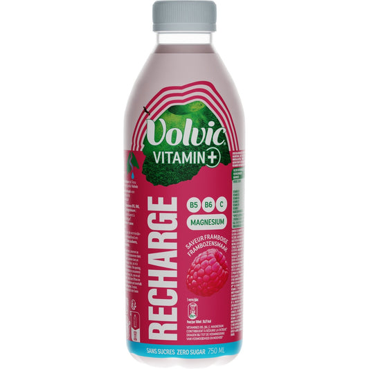 Raspberry Flavored Water Vitamin+ Refill VOLVIC