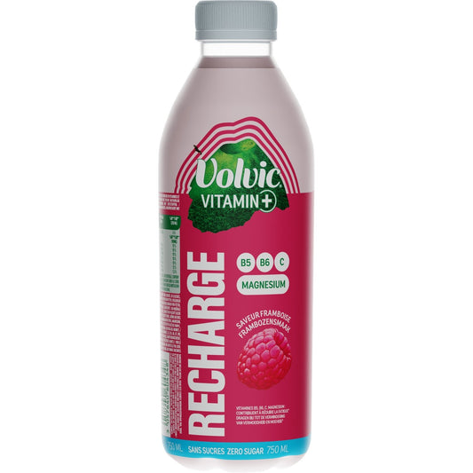 Raspberry Flavored Water Vitamin+ Refill VOLVIC